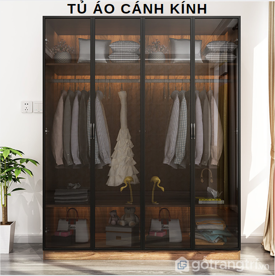 Tủ Áo Cánh Kính thiết kế theo yêu cầu 51859