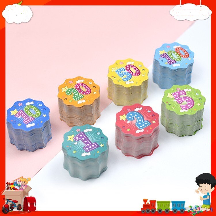 Túi 100 bông hoa điểm tốt có số