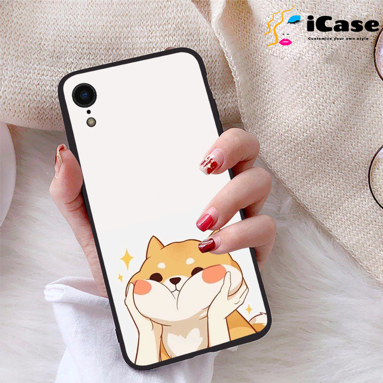 Ốp lưng iphone xr viền dẻo tpu bst kawai