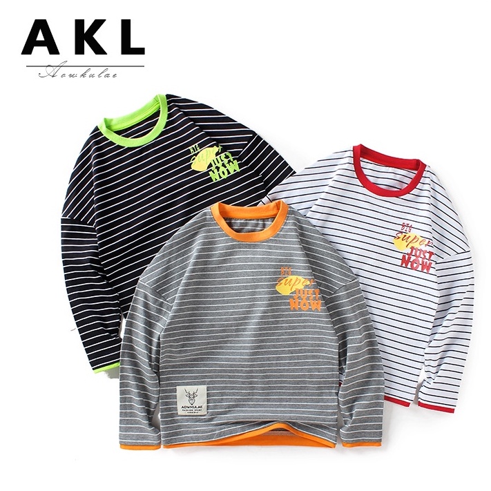 AL7 Size130-160 (21-40kg) Áo thun bé trai size đại Quần áo trẻ Em hàng Quảng Châu