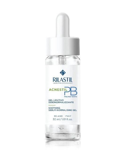 Gel dưỡng ẩm dành cho da mụn - rilastil acnestil pb soothing sebum-normalising gel