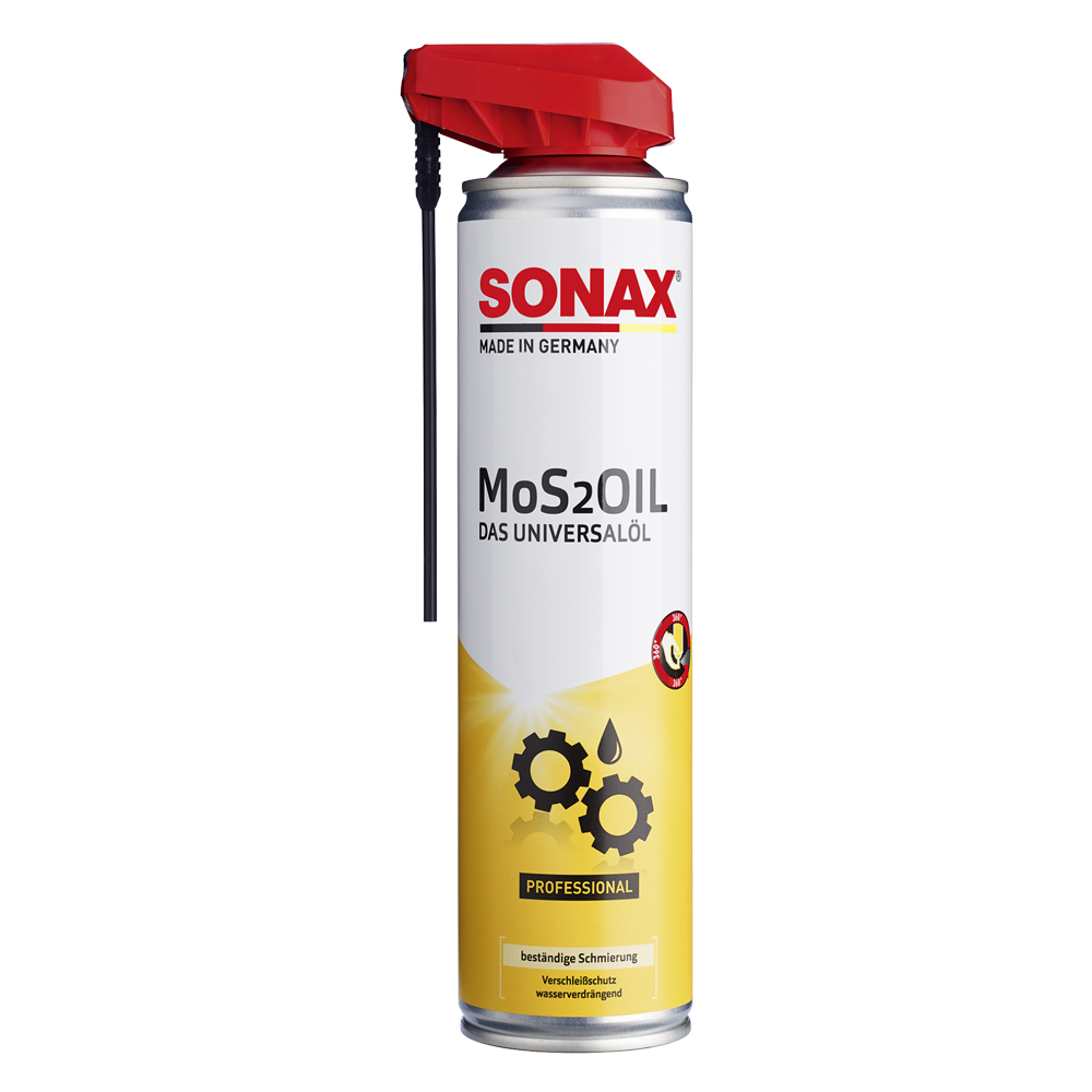 Dầu dưỡng, bảo vệ khoang máy, chống rỉ, đa năng Sonax Mos2Oil 400 ml