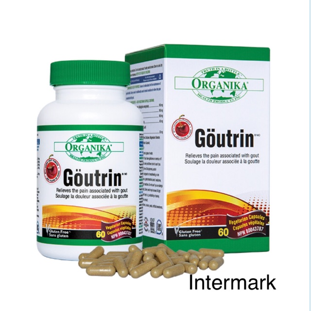 {NHẬP KHẨU} VIÊN UỐNG HỖ TRỢ GIẢM GÚT ORGANIKA GOUTRIN 60V