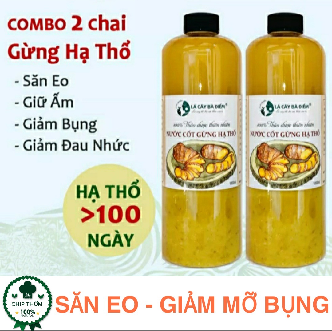Combo 2 cốt gừng hạ thổ | giảm eo giữ ấm săn bụng | ruo gừng hạ thổ cốt gừng hạ thổ