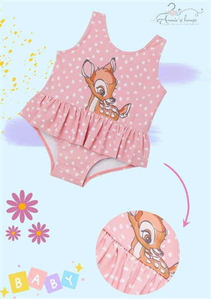 Đồ bơi annie đồ bơi nai chấm bi