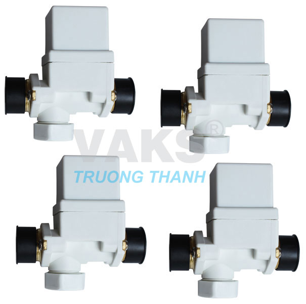 04 cái van điện từ khan - 2 ngõ vào dc12v ren ống phi =21mm