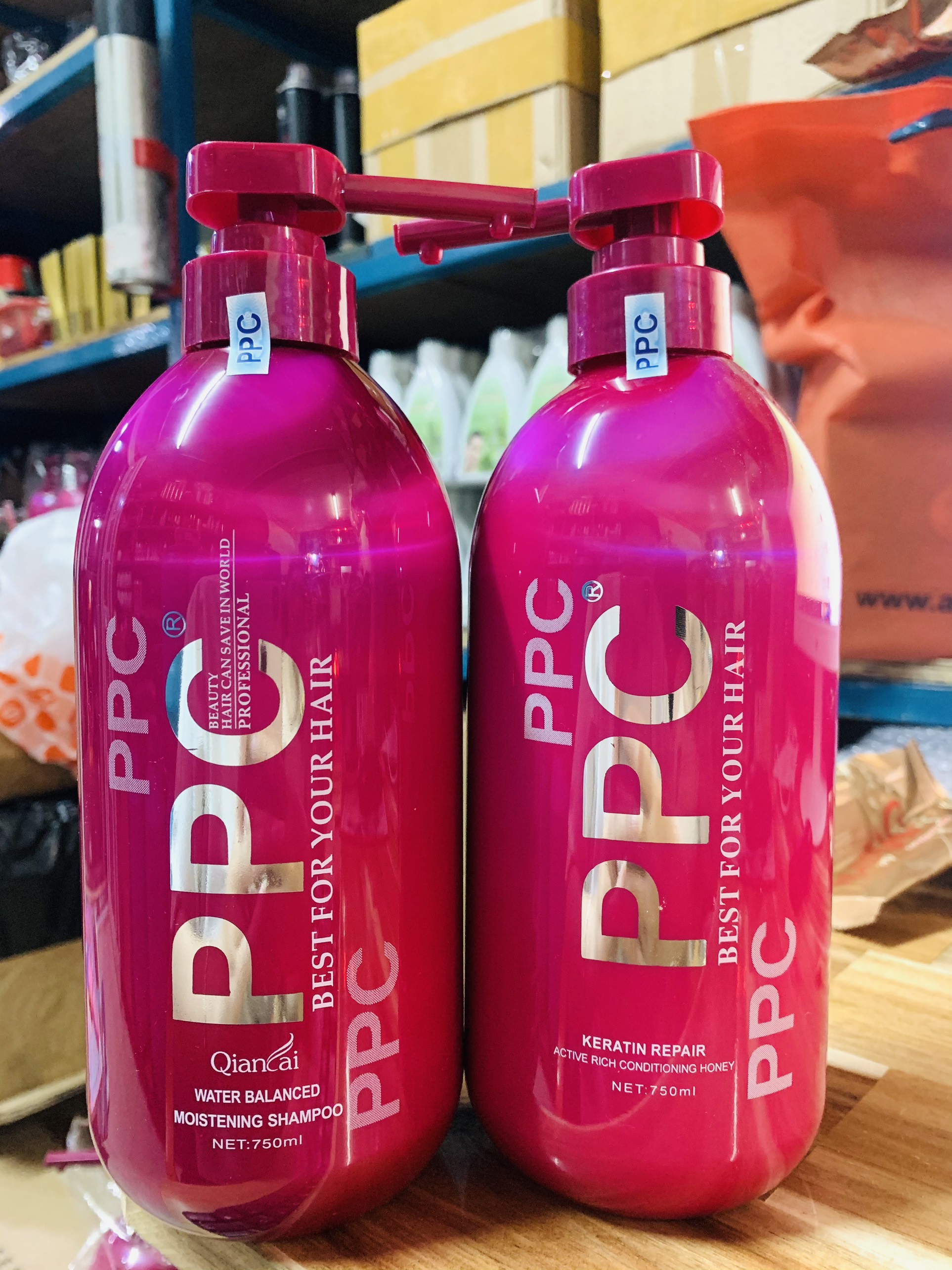Dầu gội /xả phục hồi tóc hư tổn ppc 750ml
