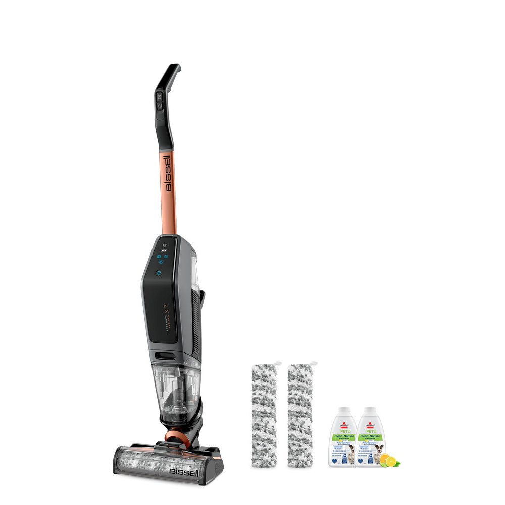 Máy lau sàn nhà không dây/bissell® crosswave® x7 cordless pet pro multi-surface wet dry vac - hàng nhập từ us - sạc điện 110-240v