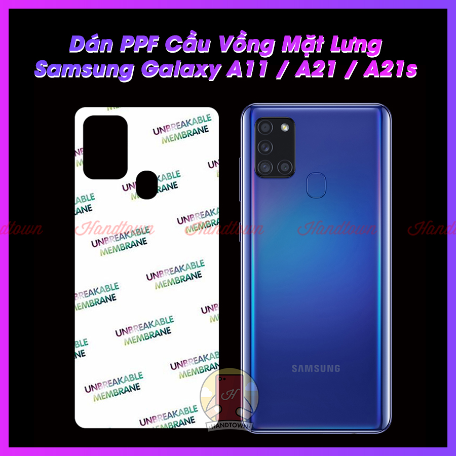 Miếng Dán Mặt Lưng PPF Dành Cho Samsung galaxy A11 / A21 / A21s Cầu Vồng