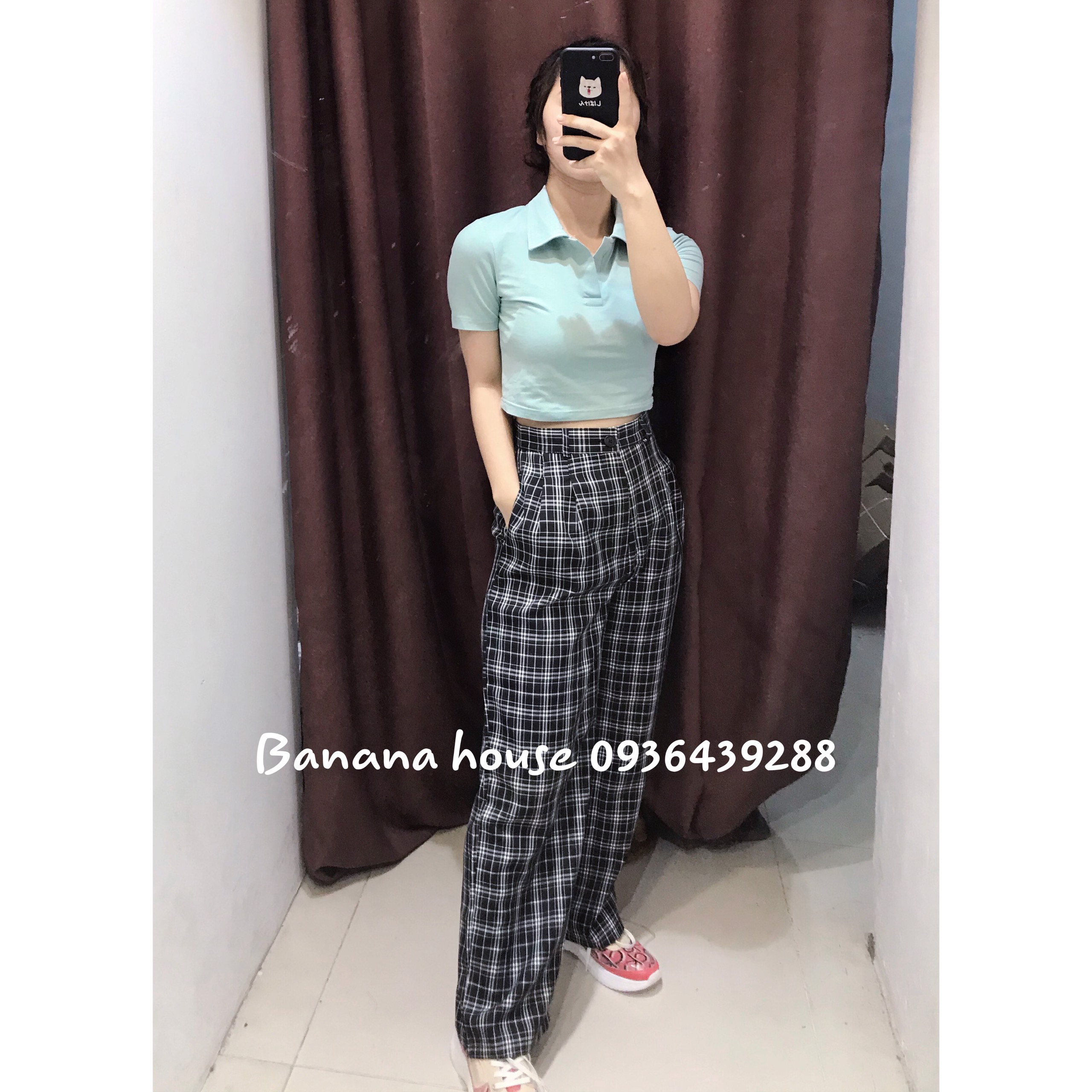 [ẢNH TỰ CHỤP] QUẦN KẺ CARO ỐNG RỘNG - QUẦN ỐNG XUÔNG - QUẦN HOT HIT HOTTREND