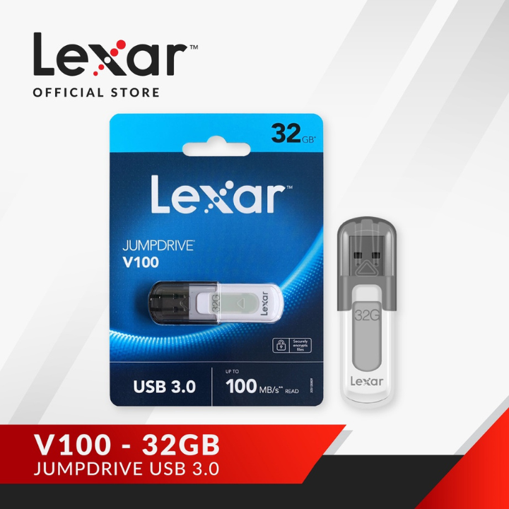 Usb lexar jumpdrive 32gb s80 tốc độ usb 3.1, tốc độ đọc lên tới 130mb/s - chính hãng 1 đổi 1