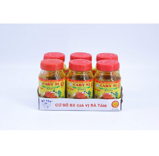Sốt cà ri nị bà tám hủ 70g block 6 hủ