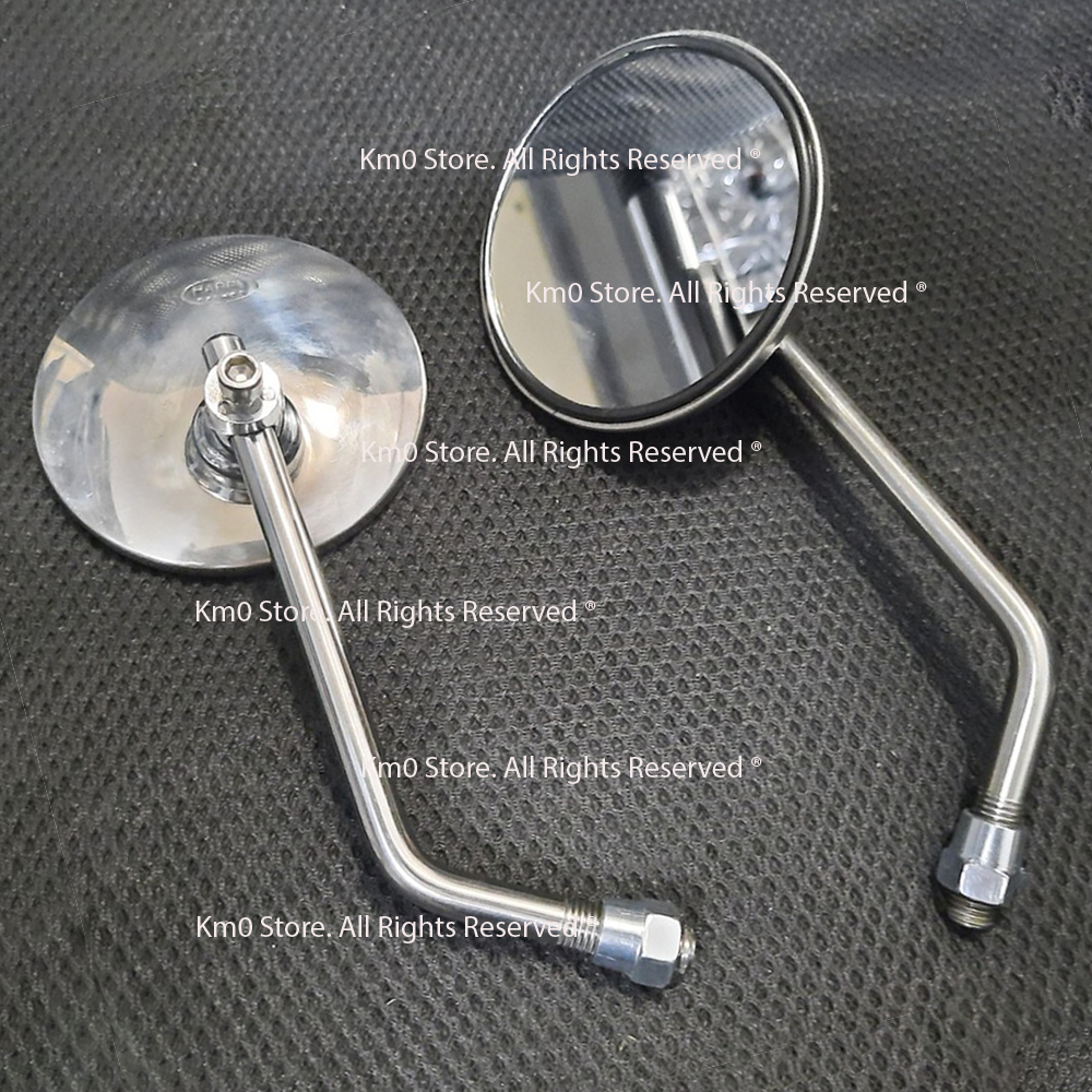 Gương chiếu hậu kiểu vespa tròn phẳng