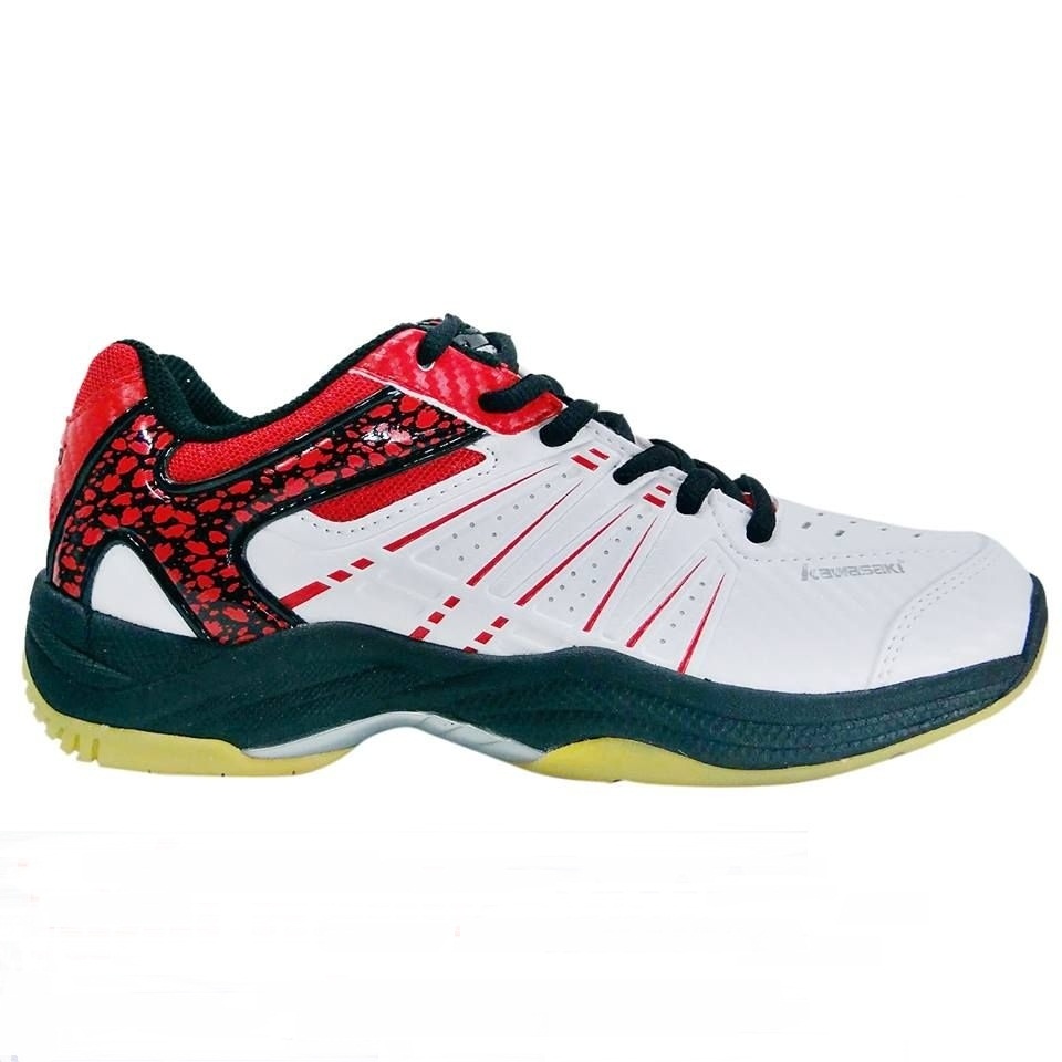 Giầy cầu lông Kawasaki K 063 trắng đỏ