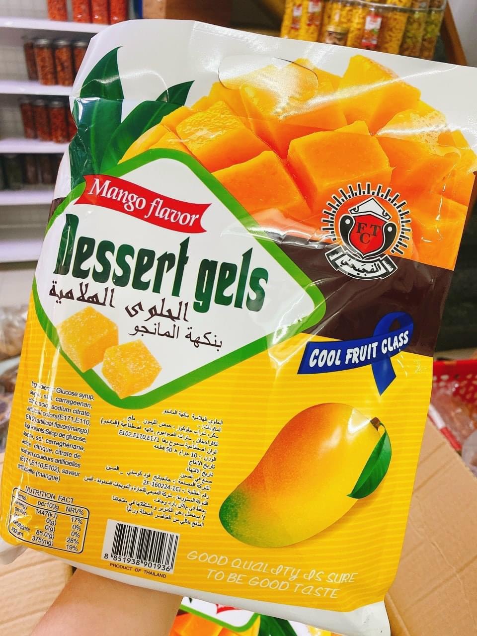 Kẹo xoài dẻo Dessert Gels Thái Lan