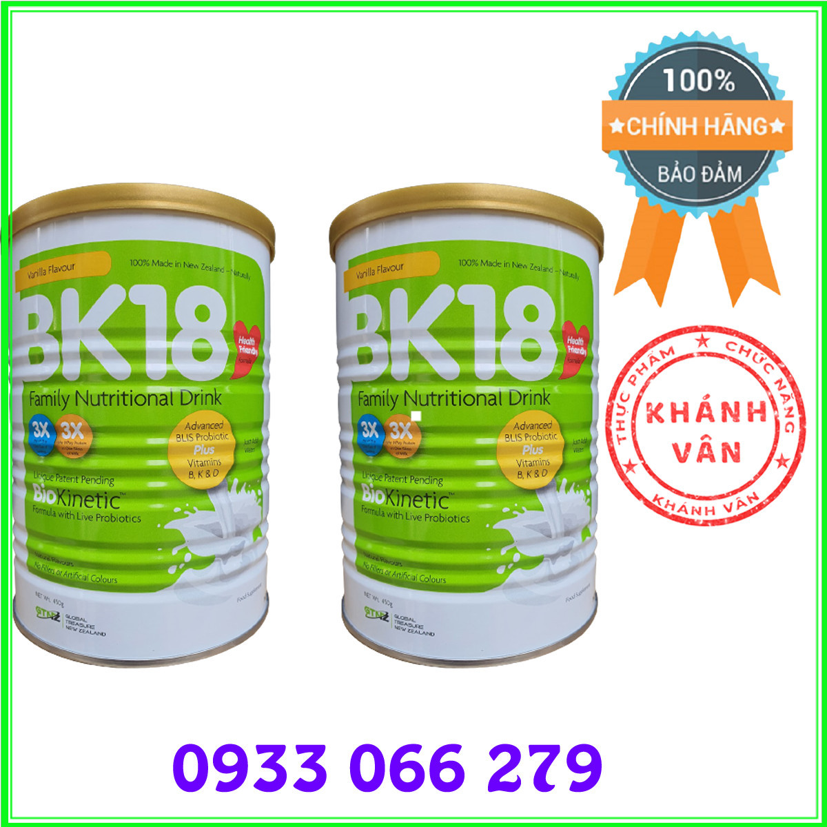 [Hoàn Tiền Giảm 10%]-[CHÍNH HÃNG] [Combo 2 Hộp] Sữa Non BK18 Của New Zealand