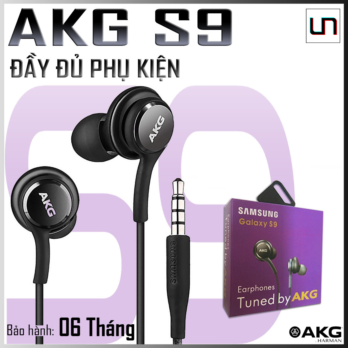 [BẢO HÀNH 6th] Tai nghe AKG s9 - Tai nghe samsung S9 (hàng nguyên hộp)