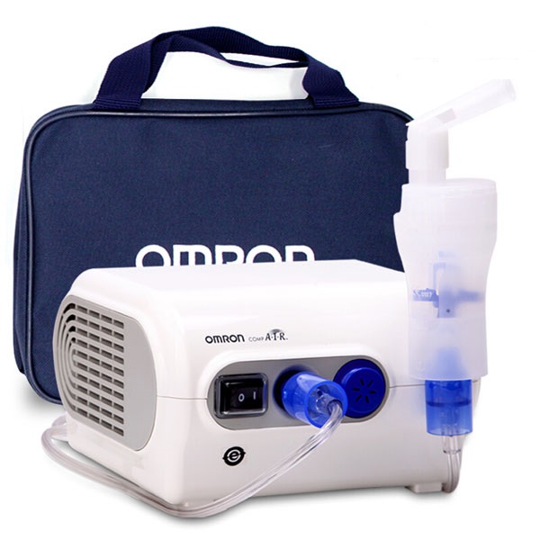 Máy xông mũi họng Omron NE-C28 Hỗ trợ hô hấp, viêm mũi, viêm họng, bền đẹp , người lớn và trẻ em . BH chính hãng 2 năm