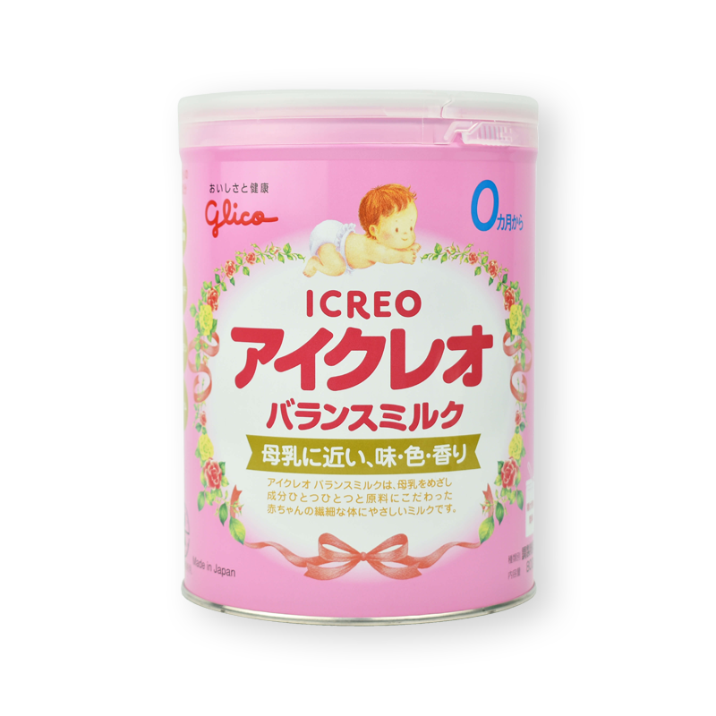Glico Sữa dinh dưỡng số 0 cho trẻ từ 0 - 12 tháng tuổi Glico Icreo 800g