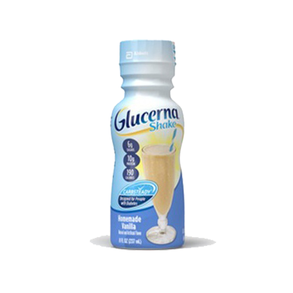 Chai sữa nước glucerna shake dành cho người tiểu đường hương vani- 237ml – mỹ 02/2021