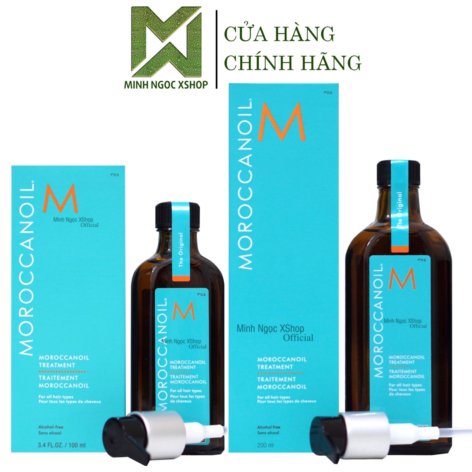 Tinh dầu dưỡng tóc moroccanoil treatment original 25ml - 50ml - 100ml - 125ml - 200ml