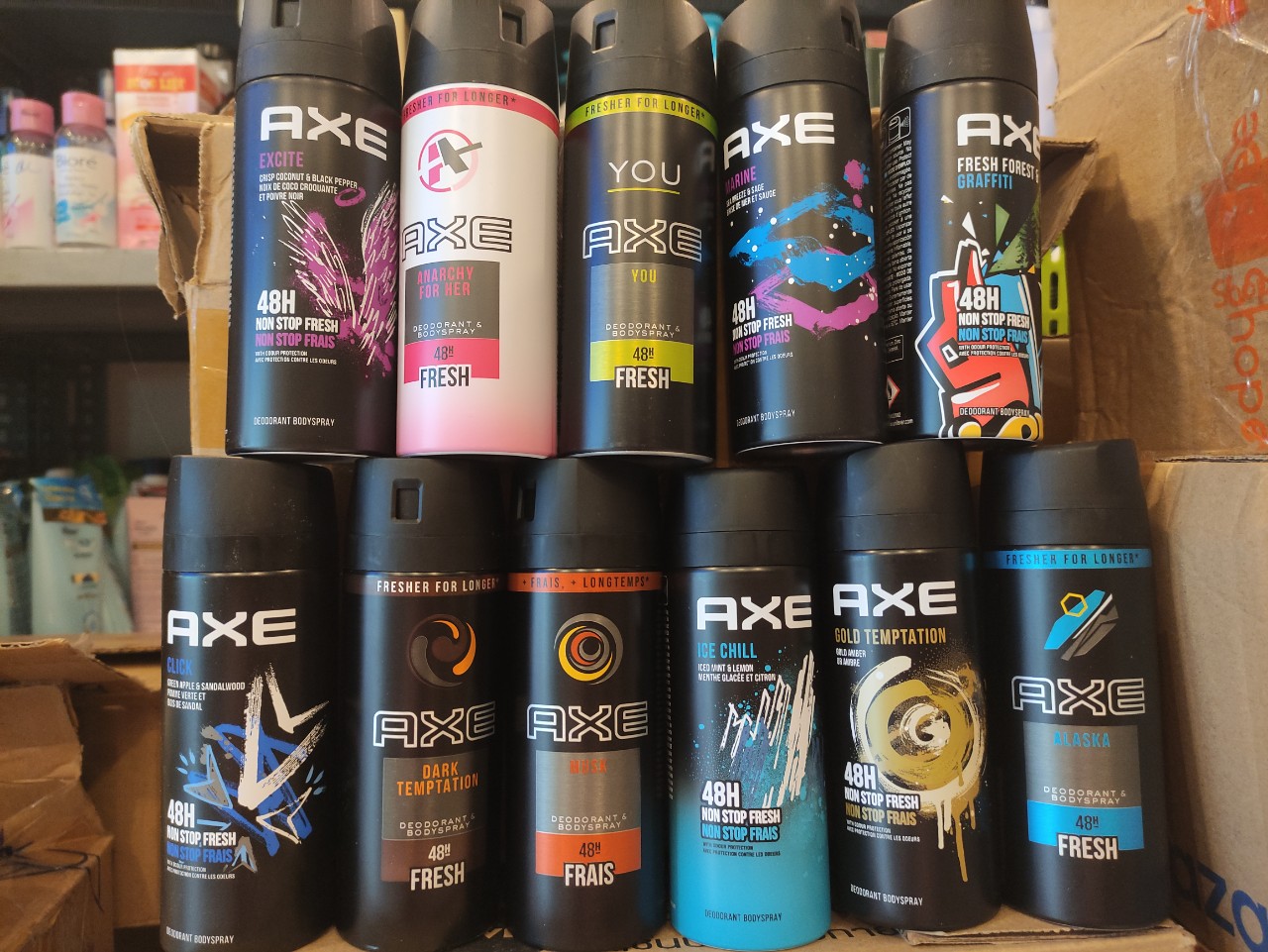 Xịt khử mùi axe 150ml