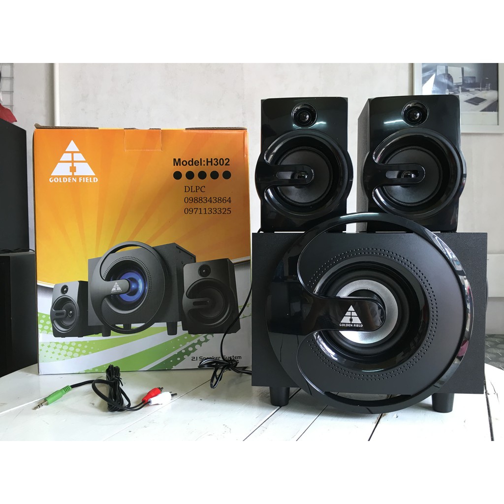 Loa golden field h302 2.1 trầm ấm chính hãng