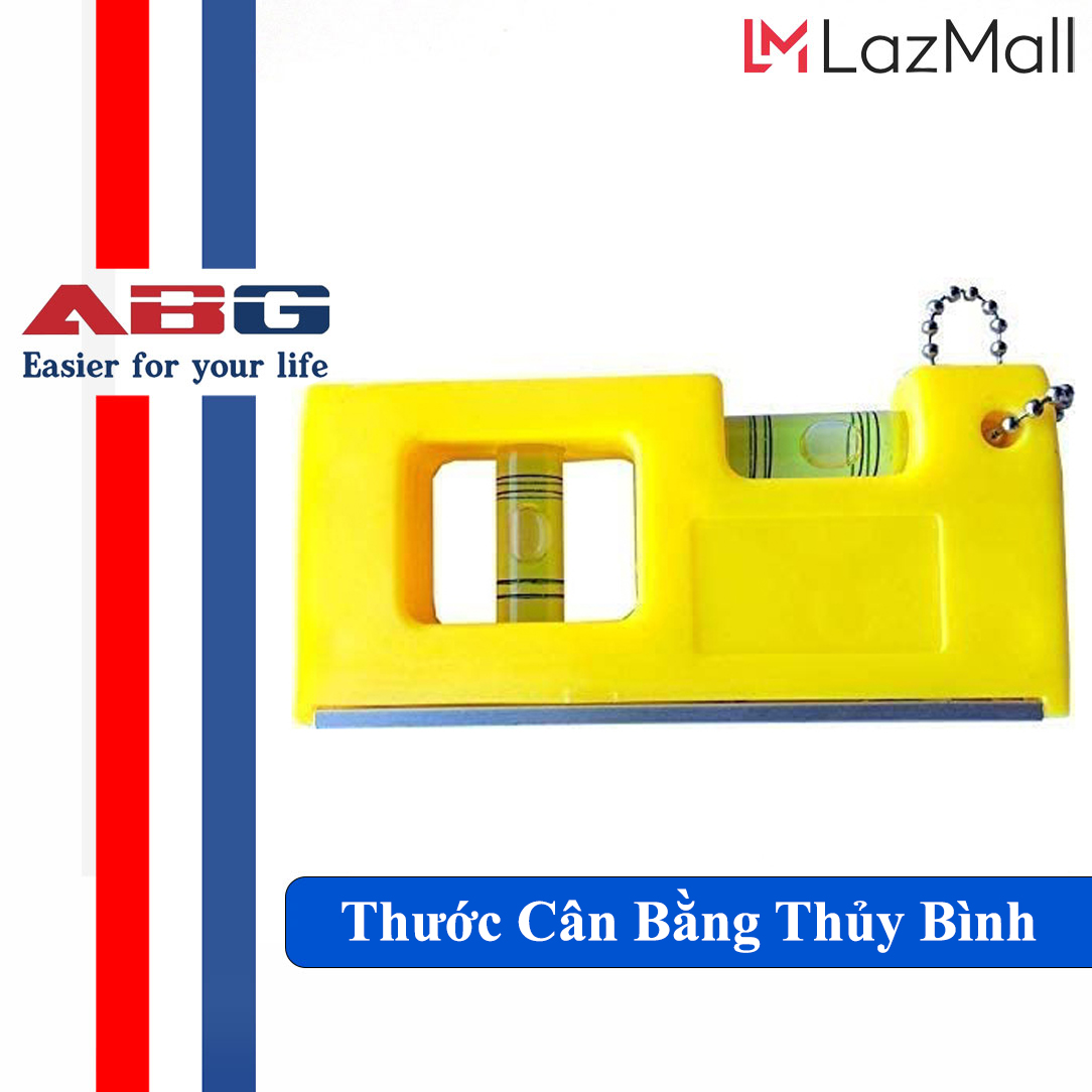 Thước cân bằng thủy bình ABG thước đo độ cân bằng có nam châm, thước thủy mini cân bằng