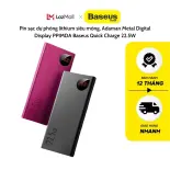 Pin dự phòng sạc nhanh 22.5W Baseus Adaman Metal Digital Display Quick Charge Power Bank