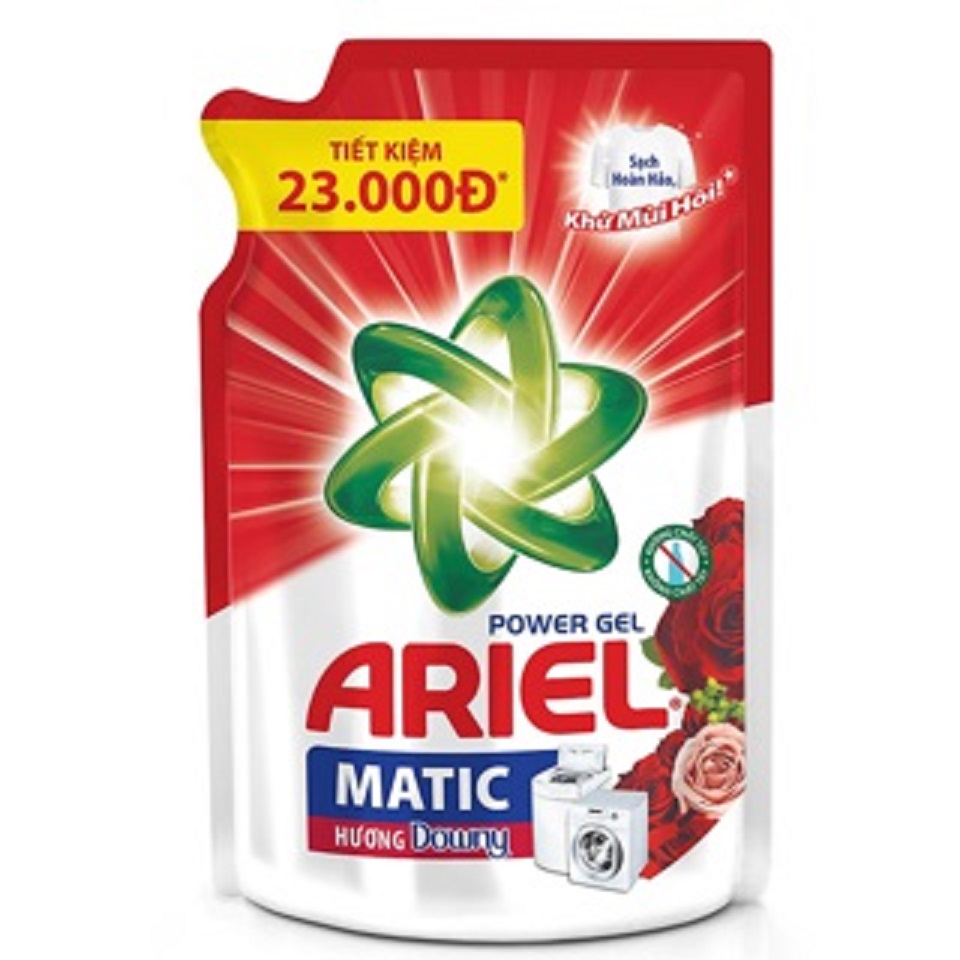 Nước giặt ariel hương downy dạng túi 1.25kg chưa có đánh giá