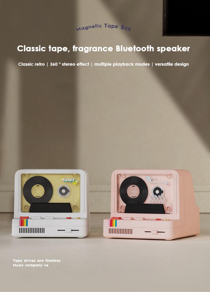 X20 cổ điển Băng hương thơm Bluetooth Loa R hoài cổ hương liệu ánh sáng ban đêm đa chức năng âm thanh nhỏ