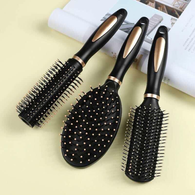 Set 3 lược gỡ rối tóc, lược chải đầu cho tóc suôn mượt