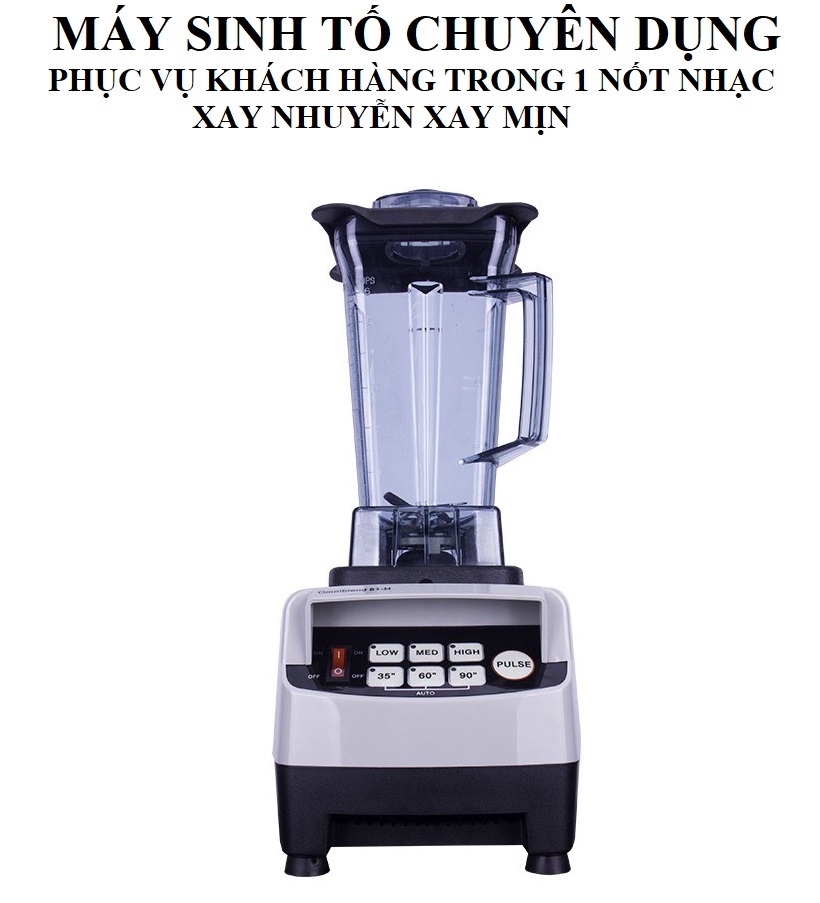 Máy xay sinh tố công nghiệp thương hiệu Takai Nhật Bản- VTM 800A- Máy xay sinh tố đá xay chuyên nghiệp đẳng cấp- Xay sinh tố đá xay, xay thịt làm sữa hạt chuyên nghiệp-Bảo hành 1 năm