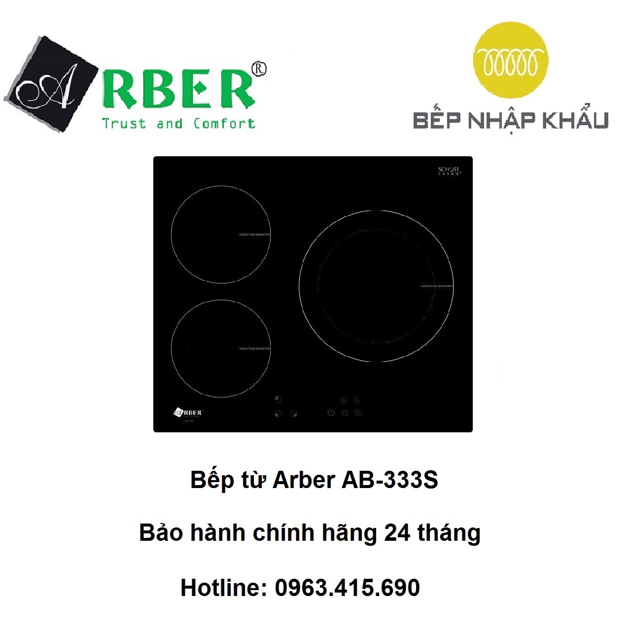 Bếp từ arber ab-333s