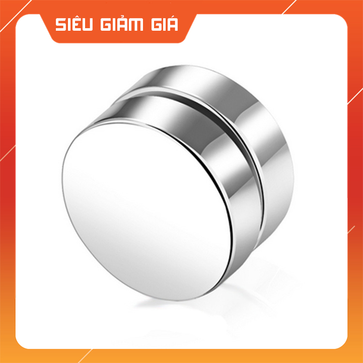 Bông Tai Nam Châm Nam Chấm Tròn Trơn Cực Hút