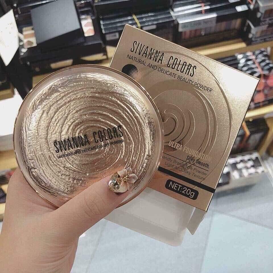 PHẤN PHỦ siêu kiềm dầu SIVANA GEO GOLD