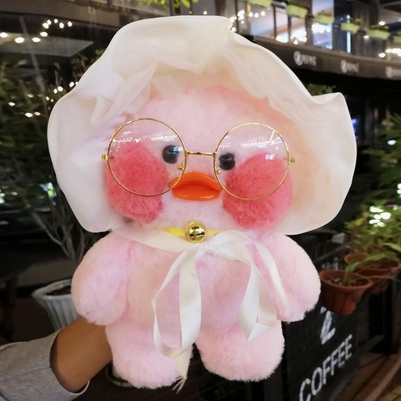 Gấu bông vịt má hồng môi tều 30cm siêu cưng hàng hot 2018