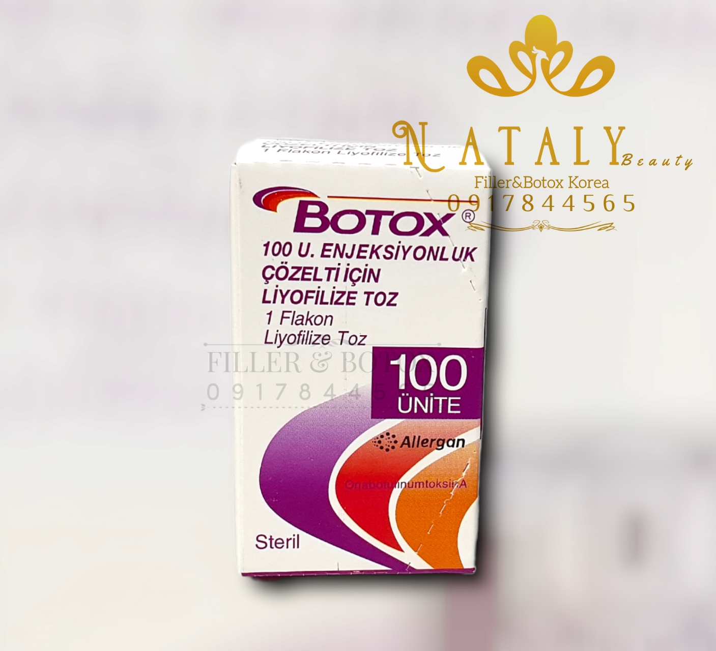 Botox Mý chuẩn mã UK