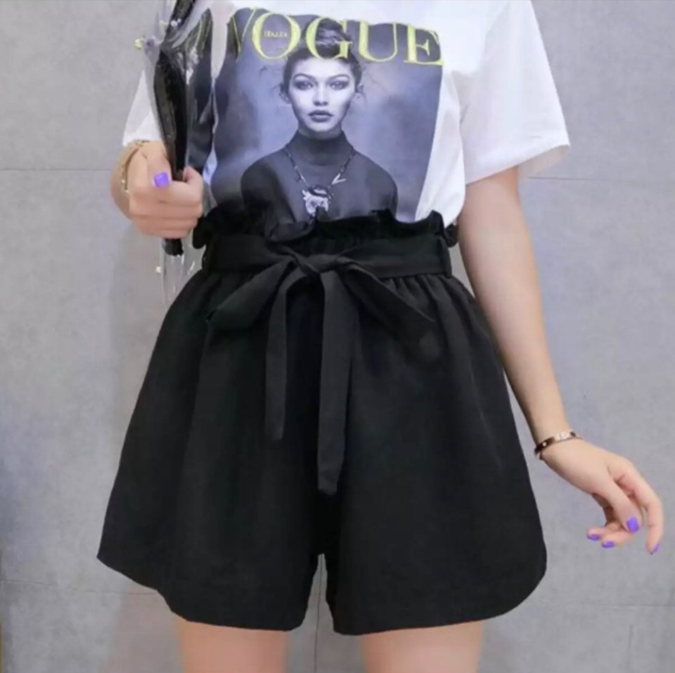 Quần short kate cột nơ thời trang