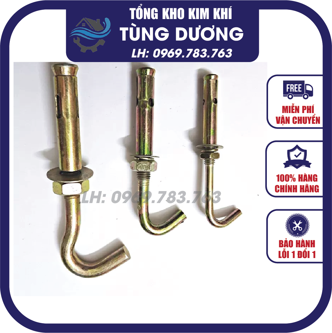 Nở sắt móc các cỡ 6-8-10