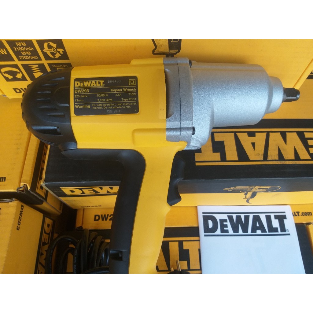 Máy siết bu lông dewalt dw293-b1