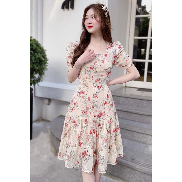 Đầm tiểu thư dáng dài