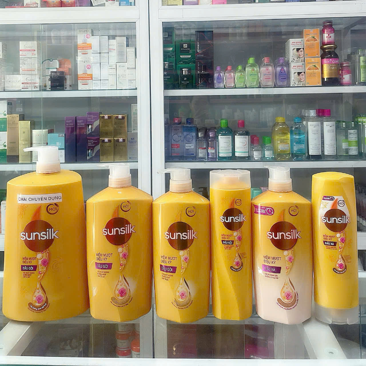 Dầu gội - xả SUNSILK VÀNG 320g - 450g - 650g - 900g - 1,4kg: