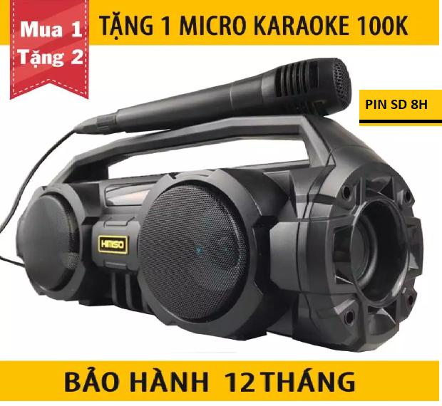Loa bluetooth hát karaoke cực chất .pin sử dụng 8 giờ