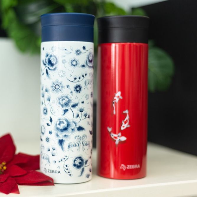 [HCM]Bình giữ nhiệt Inox Zebra Kim Mã Thịnh Vượng 450ml - Lộc Phát Collection - 112906 Thái Lan