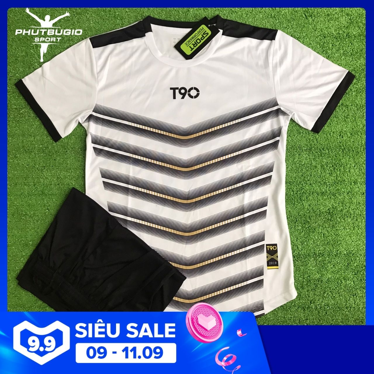 [ẢNH THẬT] Bộ quần áo bóng đá KHÔNG LOGO T90 ĐỦ MÀU mới nhất THUN LẠNH CAO CẤP - Quần áo bóng đá chất tốt không logo / Phút Bù Giờ Sports