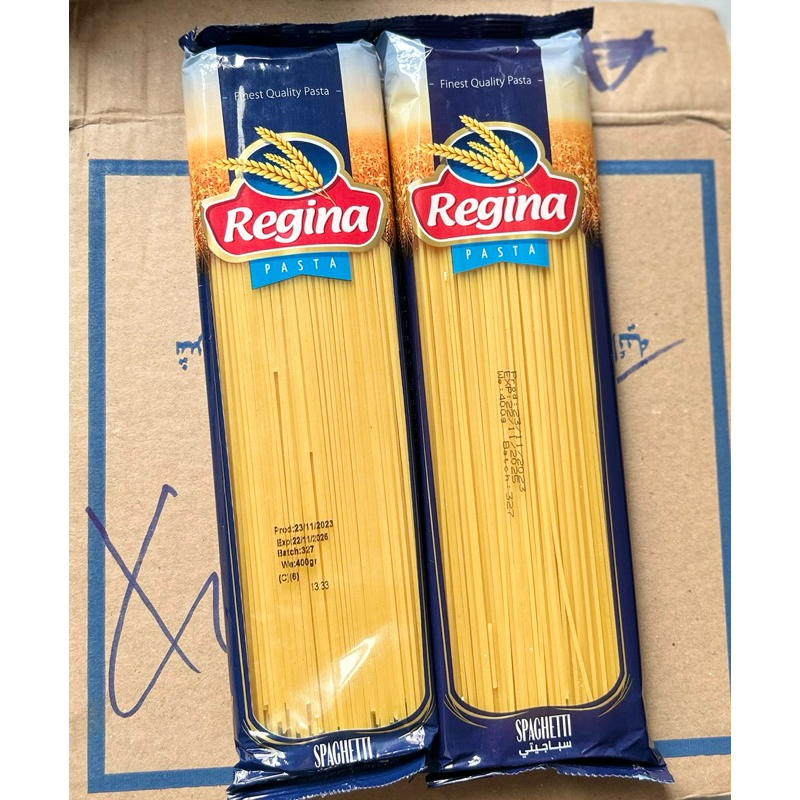 Gói mì Ý spaghetti / pasta sợi tròn Regina ( Ai Cập ) gói 400g - Hàng phân phối