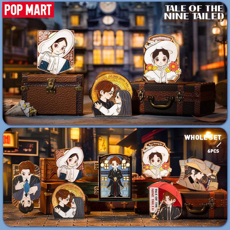 Pop mart tale of the nine tailed series-badge blind box