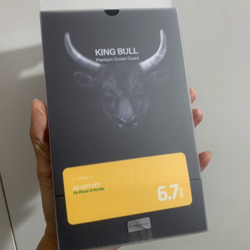 Kính cường lực chống nhìn trộm iphone mipow 12/12pr0/12pr0max mipow kingbull hằng đặng phân phôi