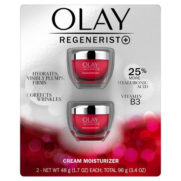 [HCM]Set OLAY Regenerist Micro Sculpting Cream nội địa Mỹ 48g